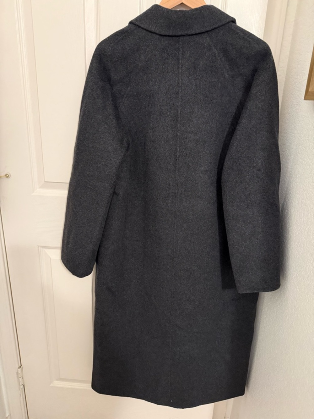 The Curated Classic Coat Charcoal - Picture 4 of 7
